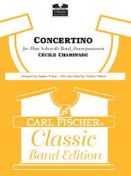 Concertino, Op. 107 Concert Band sheet music cover Thumbnail